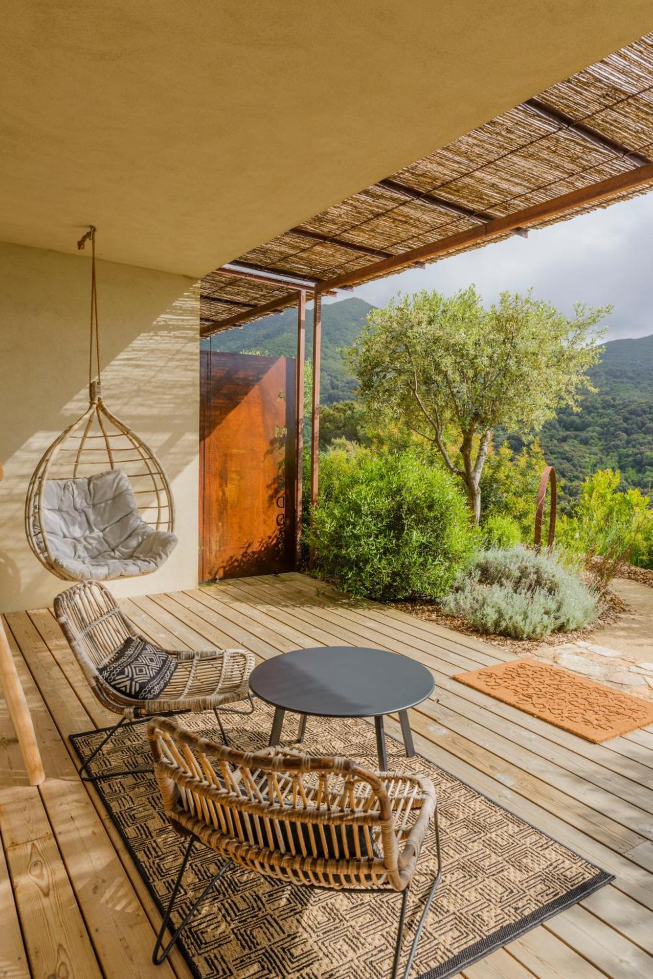 Terre De Maquis, Maison D'Hotes Vue Mer Corse Sari-D'orcino Exterior foto